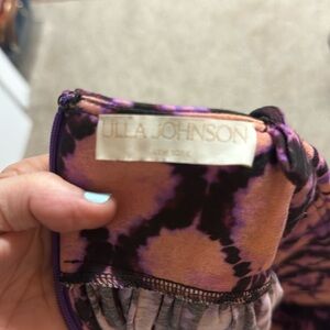 This is the Freya midi dress in Wisteria